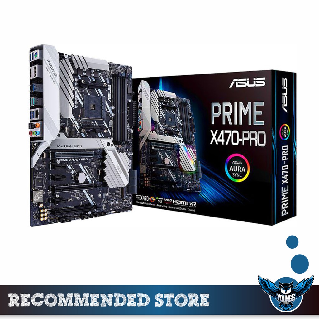 MOTHERBOARD AMD ASUS PRIME X470 PRO AM4