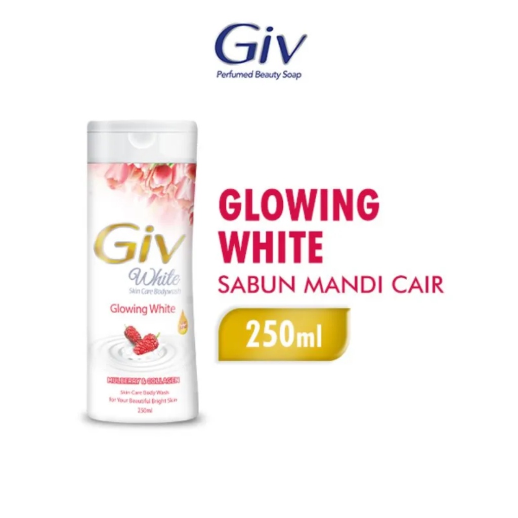 GIV WHITE GLOWING WHITE MULBERRY & COLLAGEN BOTOL 250 ML