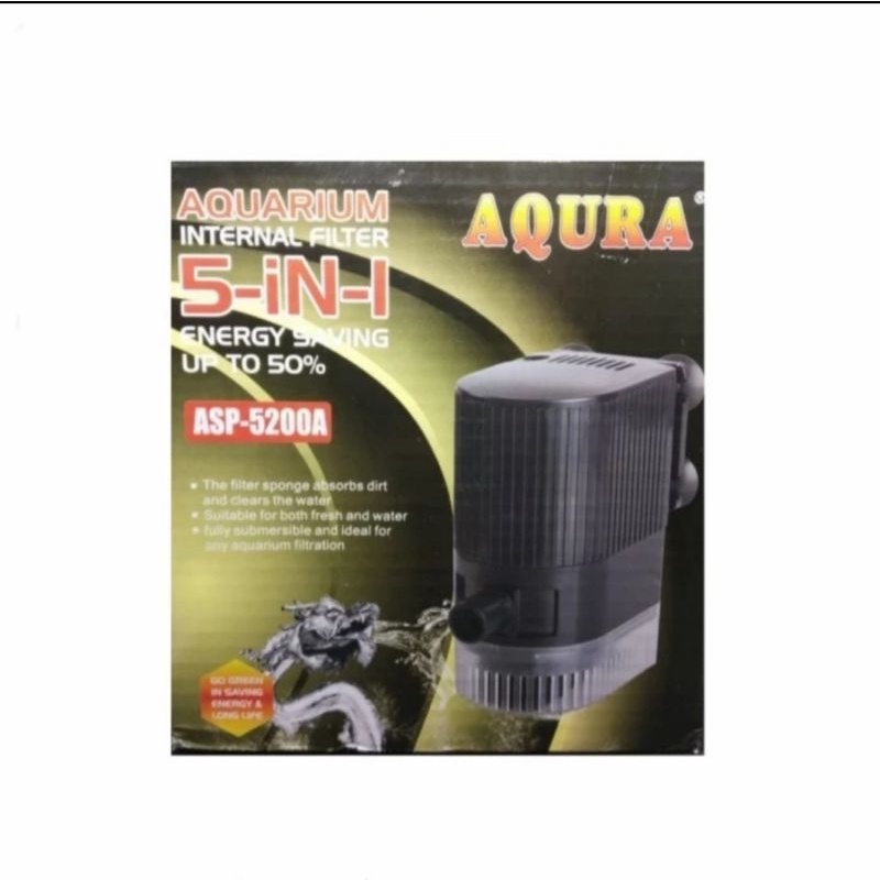 POMPA AQUARIUM AQURA ASP 5200 A POMPA CELUP AQUARIUM KOLAM IKAN