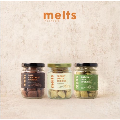 

Melts Triple Cookies Jar [Selai Coklat, Dairy Free, No Preservative, Plant Based, Hampers, Kado]