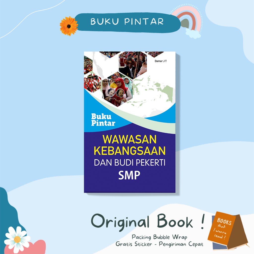 PROMO 8.8 : Buku SMP - Pintar WAWASAN KEBANGSAAN DAN BUDI PEKERTI