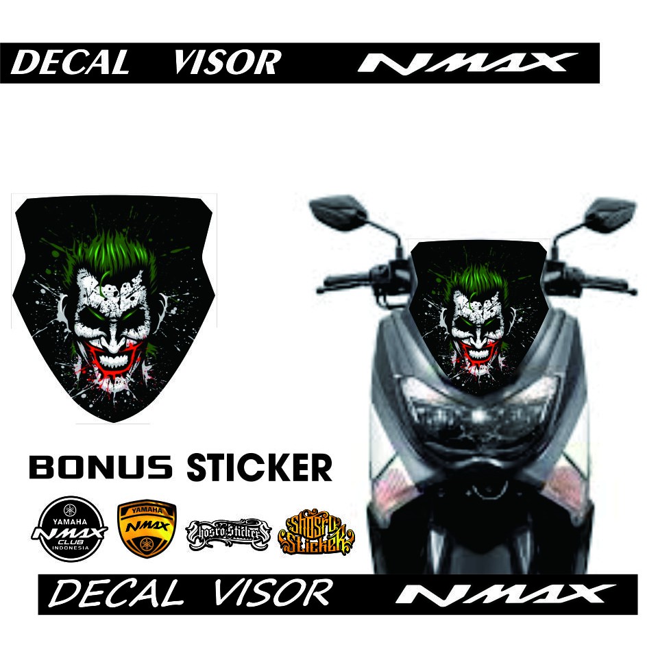 Jual VARIASI STYLE DECAL PISOR NMAX OLD CUSTOM PRINT STIKER DECAL NMAX