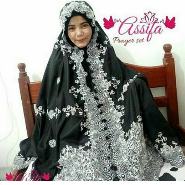 Mukena maharani mukena mewah mukena syahrini mukena mewah elegant