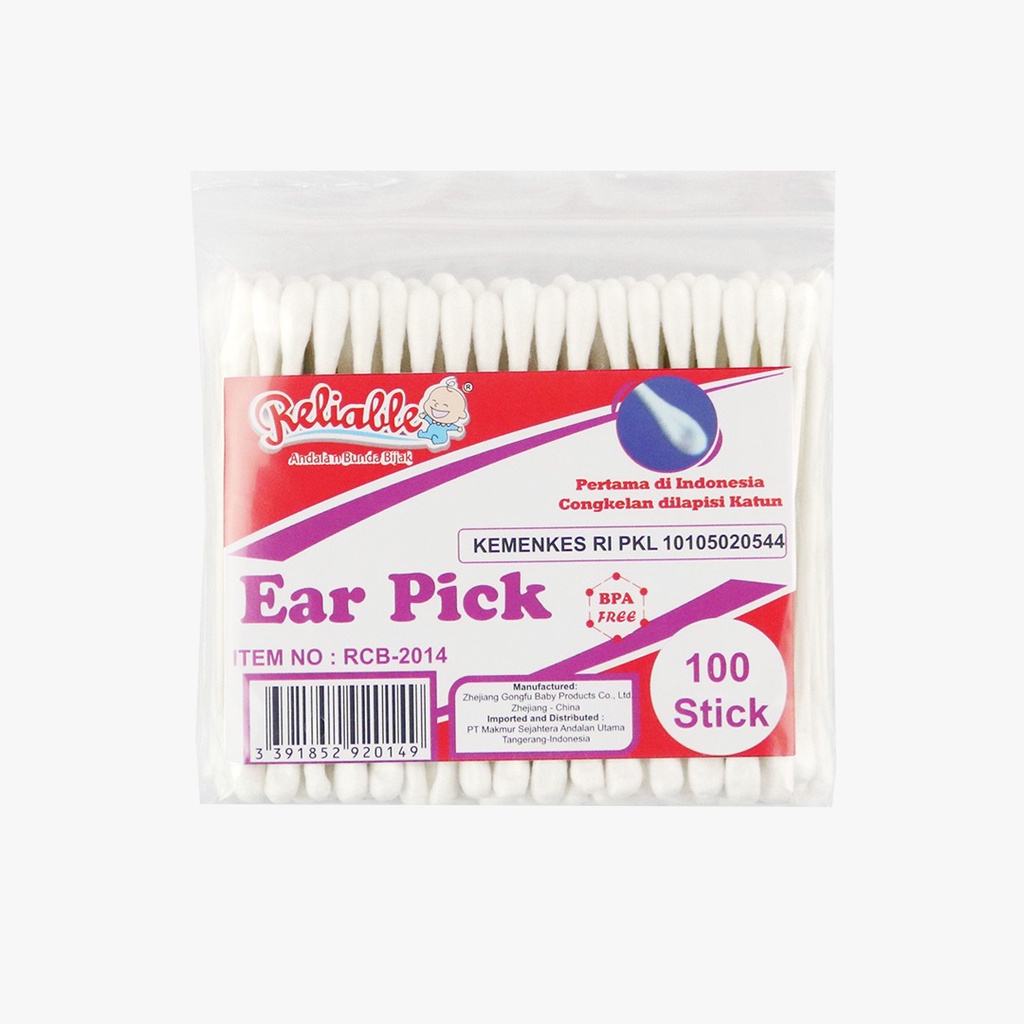 RELIABLE Korek Kuping Bayi / Baby Cotton Bud