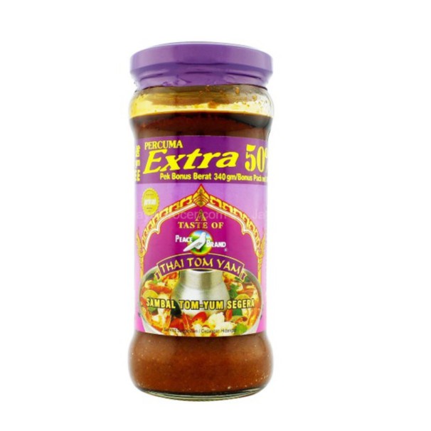 

Peace Thai Tom Yum Paste 227g | Sambal Tom Yam Segera