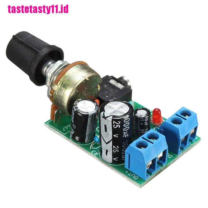 Lm386 Papan Amplifier Audio Mono 3.5mm DC 3-12V 10W