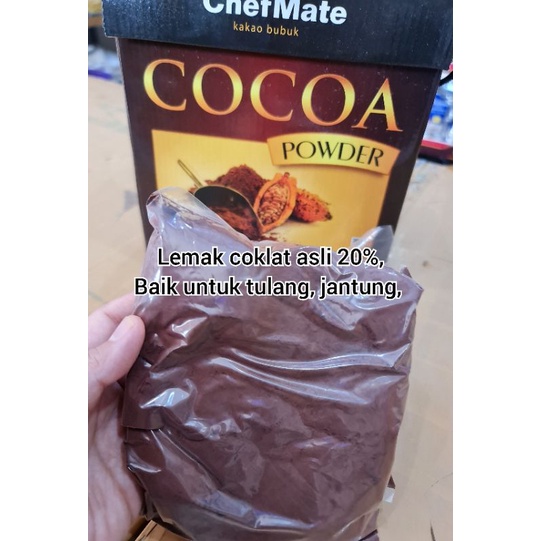

250gr Chefmate Cocoa Powder 20%fat/Bubuk Coklat Original/Bubuk Coklat Minuman