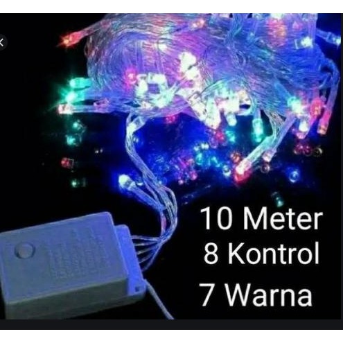 Lampu natal tumblr TUMBLER 10M hias unik agustus LED TWINKLE LIGHT