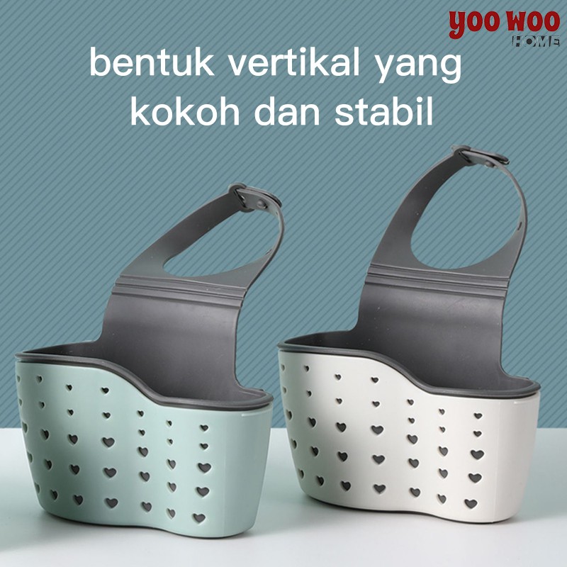 peralatan dapur Rak dapur Rak piring gantung minimalis Keranjang penyimpanan dapur Penyimpanan alat