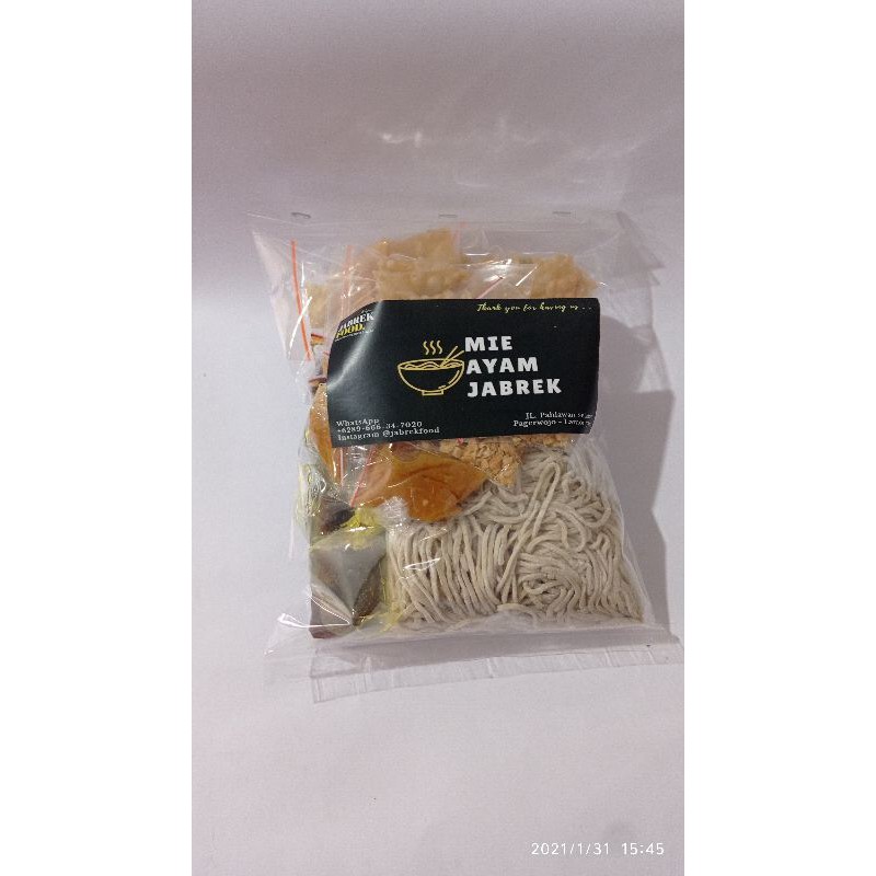 

Mie Ayam Frozen Family Pack
