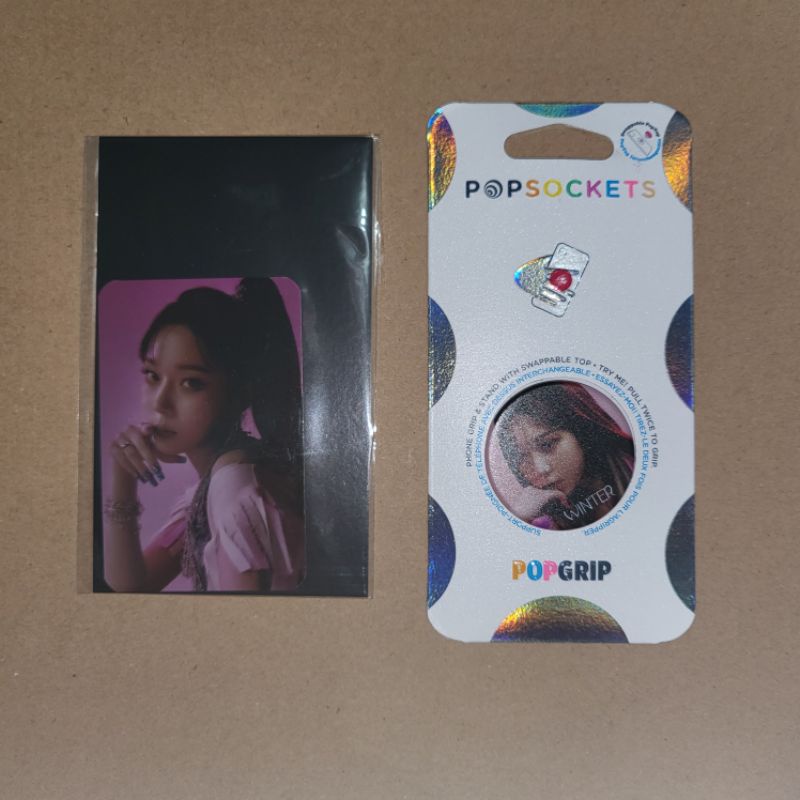 aespa Next Level MD SM Global Shop SGS Popsockets Photocard Winter