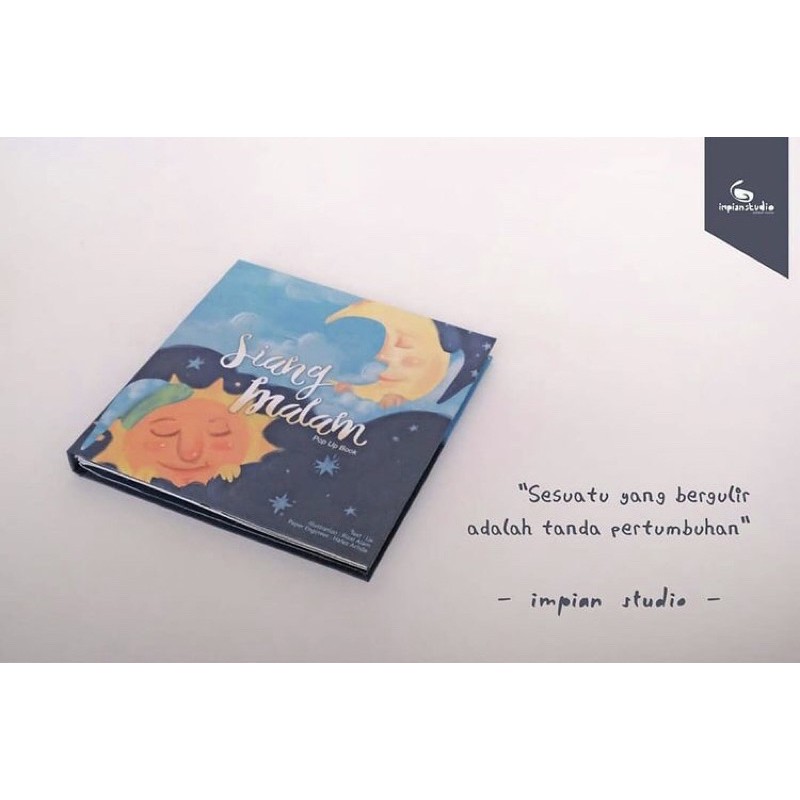 Pop Up Book SIANG-MALAM Impian Studio