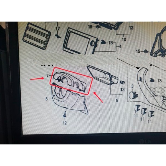 Cover Column Upper - Tutup Atas Air Bag Steer Stir Honda Brio . Mobilio . BRV 2016 2017 2018 2019 2