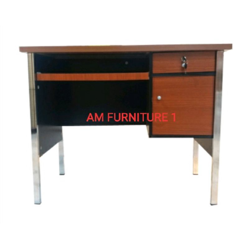 Meja Komputer MC 551 Kaki Besi / MEJA KERJA / MEJA KANTOR / MEJA TULIS