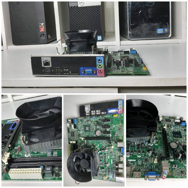 Motherboard Copotan Pc Build Up Dell 390 Soket 1155 bergaransi