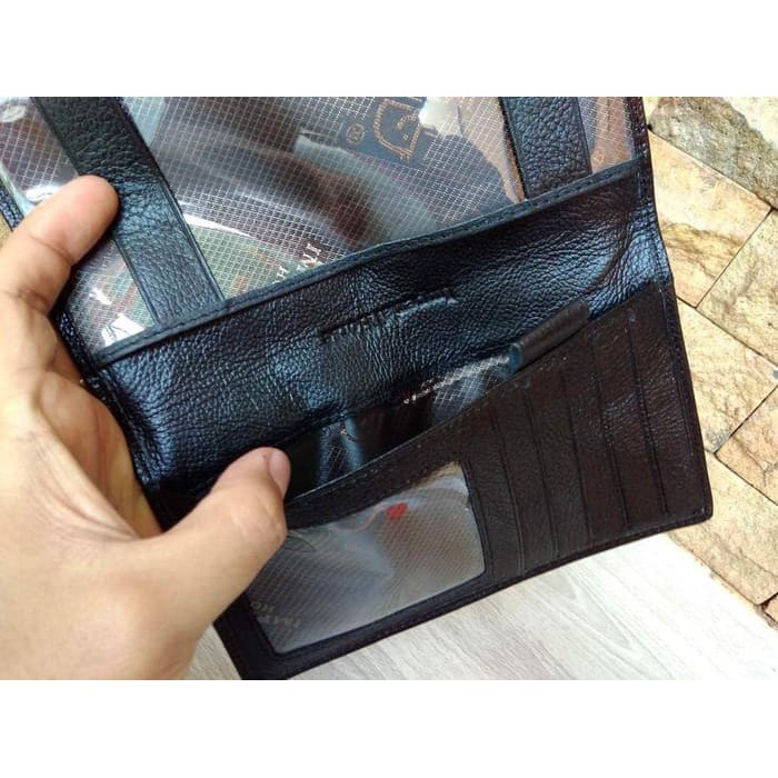 Dompet tempat tas Paspor Passport Kulit asli original Imperial Horse