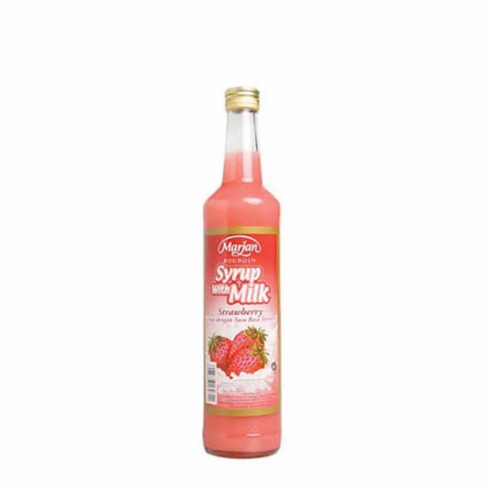 

Marjan Syrup With Milk Strawberry Sirup Marjan