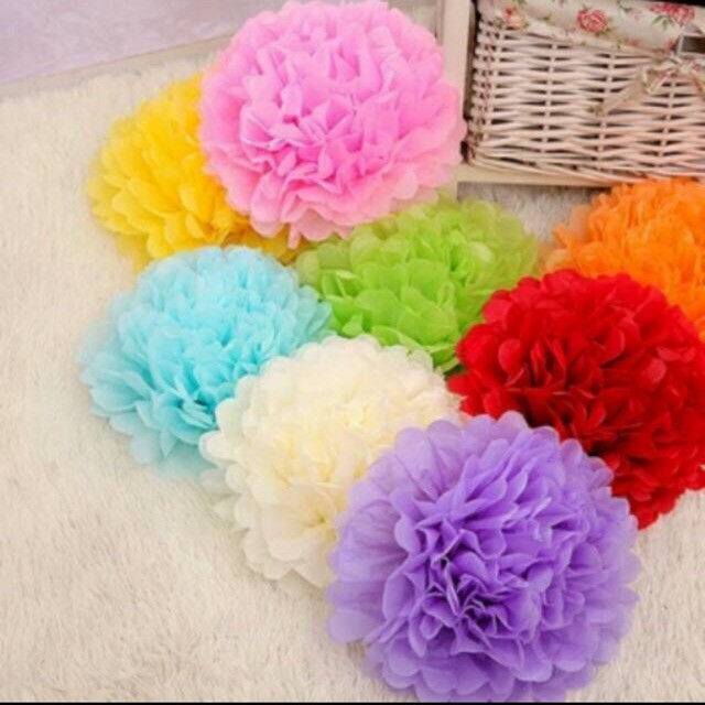 

Pompom kertas 20cm pompom 20 cm SVN388