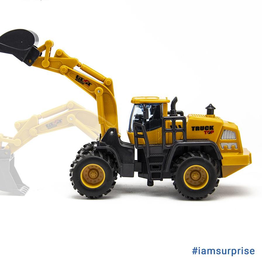 Spryz Construx 1:55 Loader Mainan Miniatur
