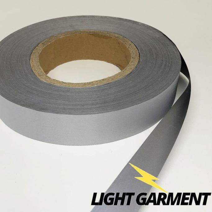 

Model baru - Scotchlite skotlet scotlight pita pemantul cahaya kain jahit A 2,5 cm per roll ~