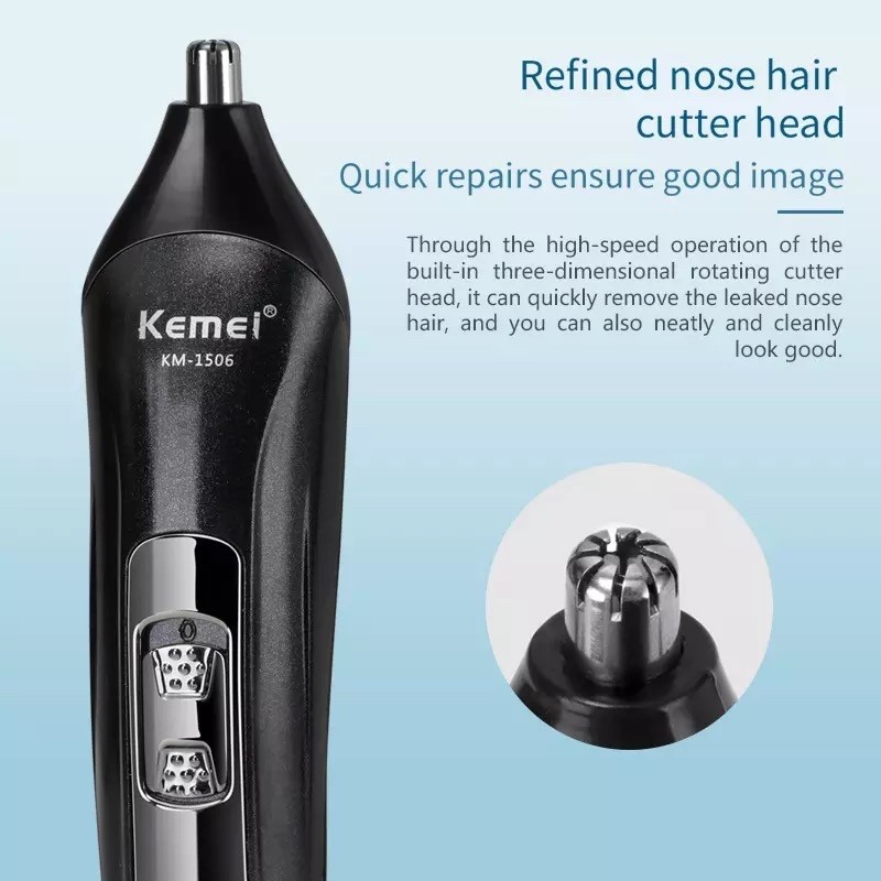 Kemei KM 1506 Alat Cukur Rambut 3 in 1 Cukuran Kumis Jenggot Hair Clipper Professional Kemei KM-1506