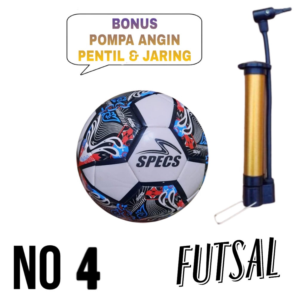 Bola Futsal Specs Batik Size 4