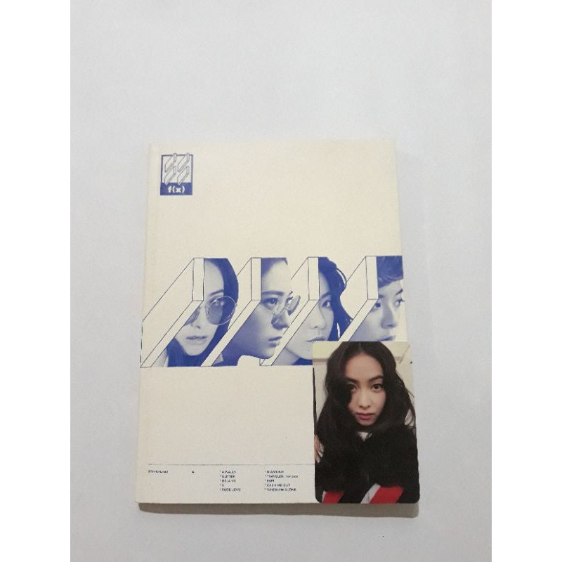 Unsealed f(x) album 4walls / fx 4 walls album