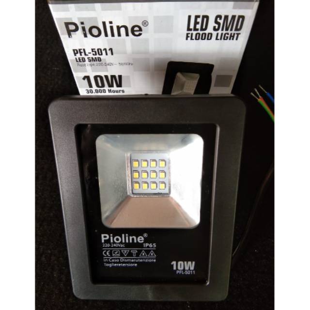 Lampu Sorot LED 10Watt - Lampu Tembak - LED Flood Light Pioline
