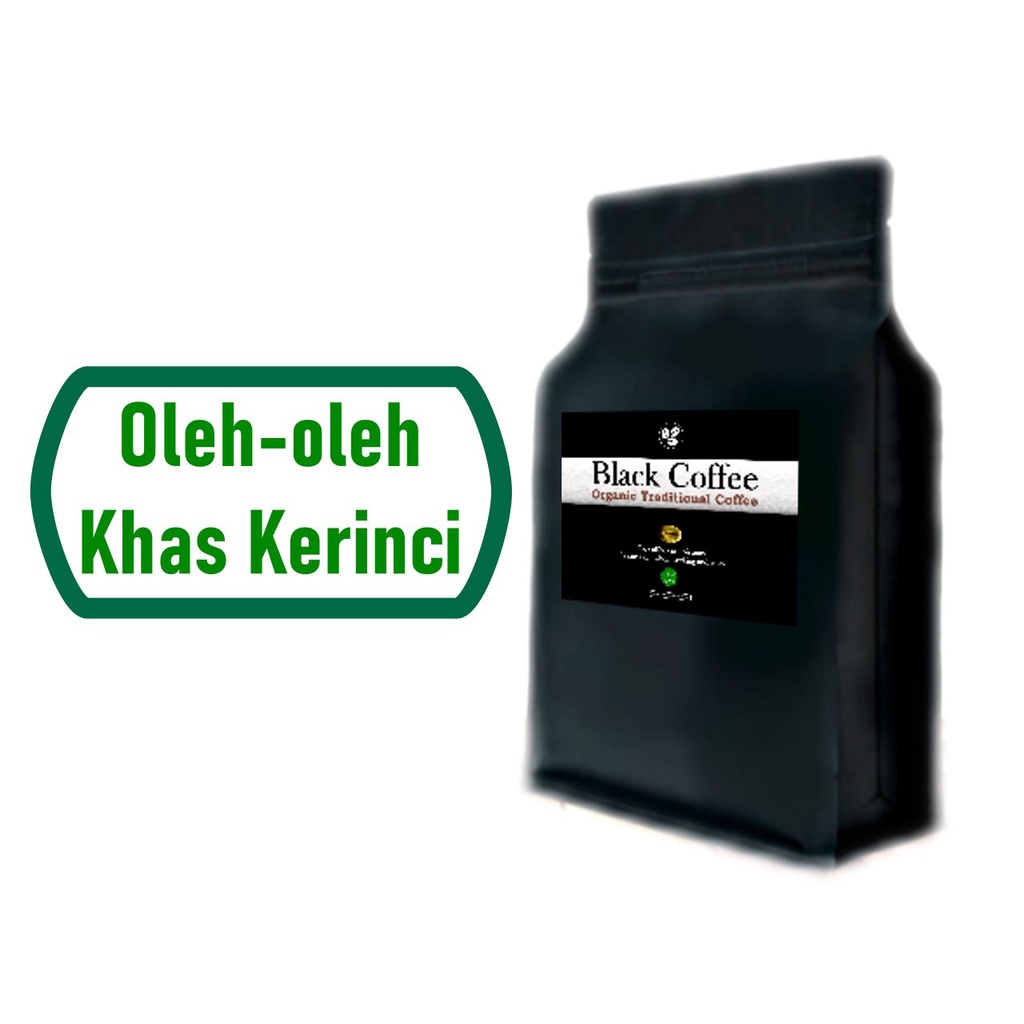 

Black Coffee Bubuk 1 Kg - 100 % Kopi Robusta Murni -Kopi Hitam Tradisional Kerinci - Jambi