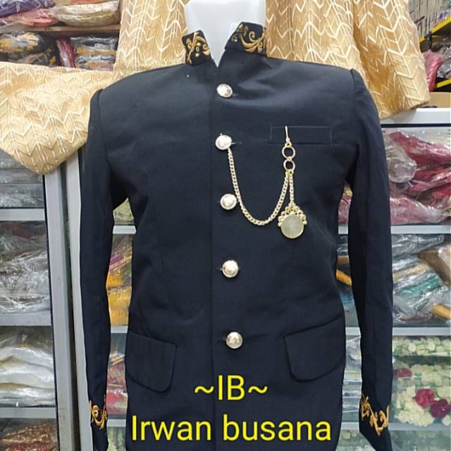 Aksesoris benggol-rantai baju adat betawi-adat Sunda - aksesoris adat