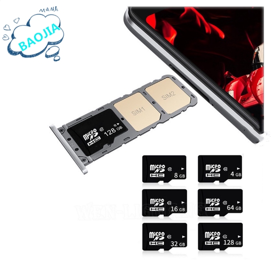 Memory Card Ultra Tipis 128GB 64GB 32GB 16GB 16GB 16GB 16GB 16GB