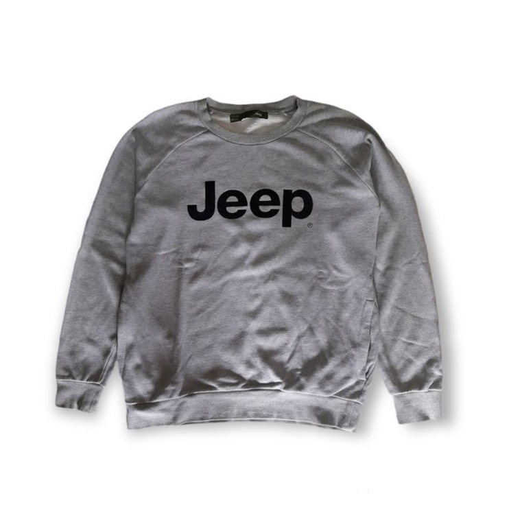 CREWNECK JEEP ORIGINAL, SWEATER  SECOND BEKAS ORIGINAL