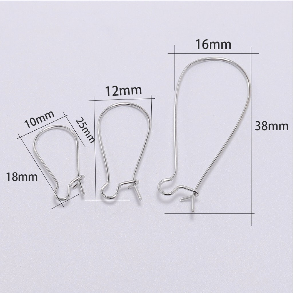 Kait Anting Gesper Model D Uk 1.5-3.0cm, Harga/10pc