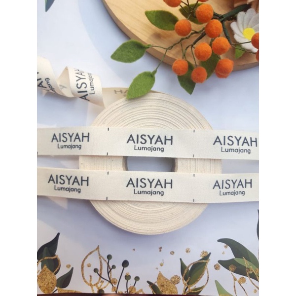 

Label Katun 2cm