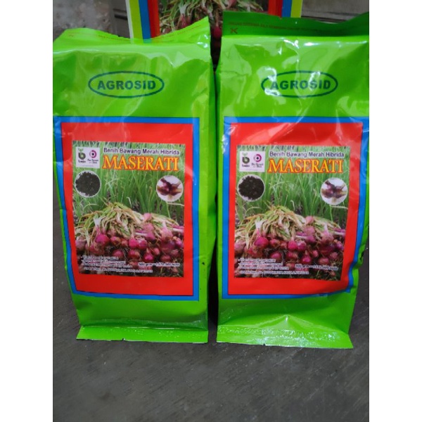 Benih  bawang merah hibrida Maserati 500gr(-+170.000 butir) expaid bulan 07 2026