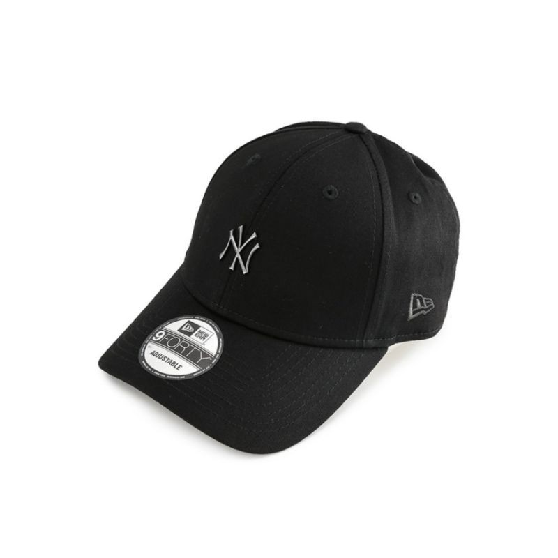 Topi Original New Era New York Yankees Mini Metal Badge 9FORTY - Black