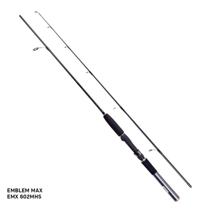 alat pancing mantul habis Joran Spinning Daiwa Emblem Max 602 MHS - IndonesiaMemancing