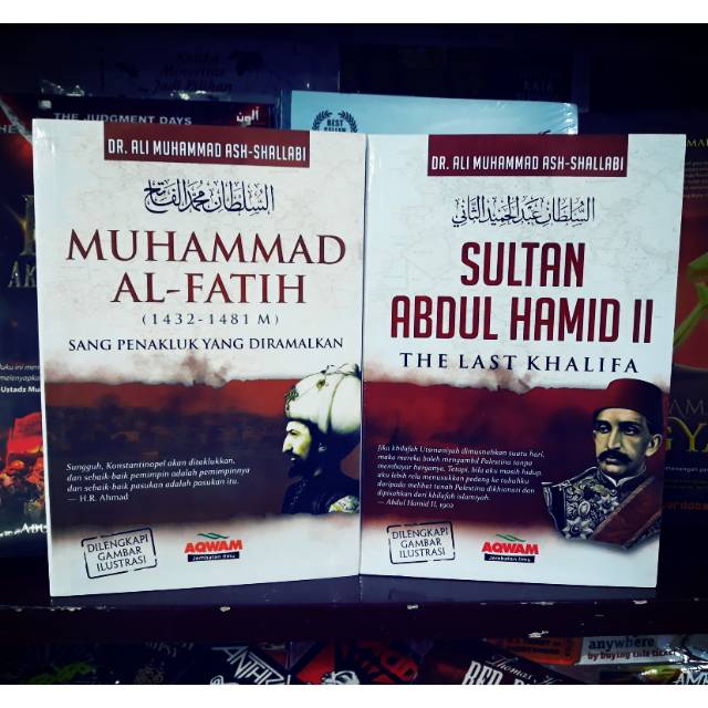 Paket 2 Buku Biografi Muhammad Al Fatih Dan Sultan Abdul Hamid 2 Shopee Indonesia