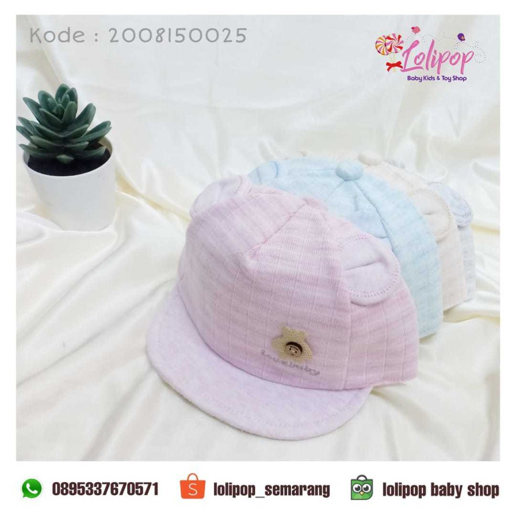 Topi Anak Bayi Baby Lovebaby Import