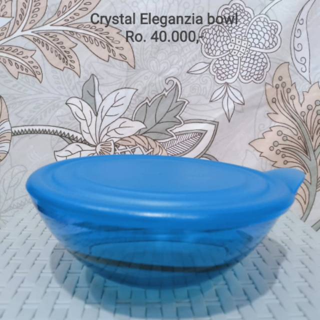 Tupperware Crystal Eleganzia Bowl 600ml
