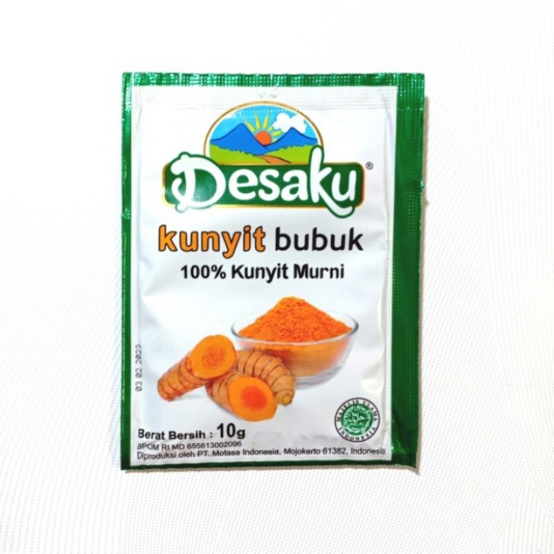 

Kunyit Bubuk Murni Desaku Sachet