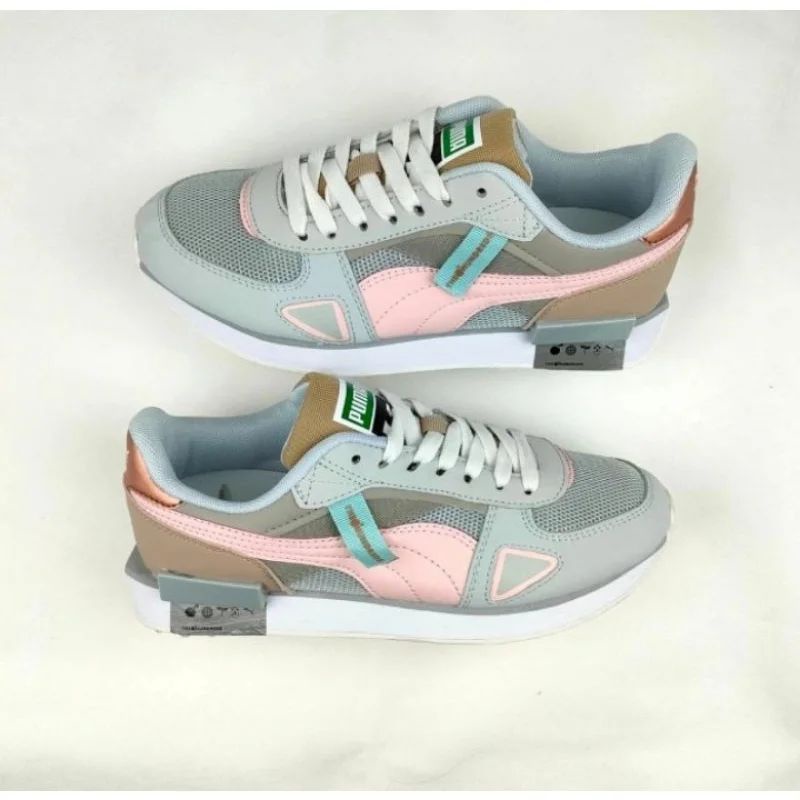 Puma Future Rider The Hundreds Grey Pink Premium Original