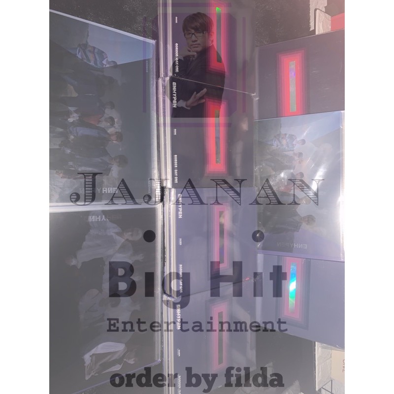 READY STOCK SHARING ALBUM ENHYPEN BORDER DAY ONE WEVERSE VERSI DAWN