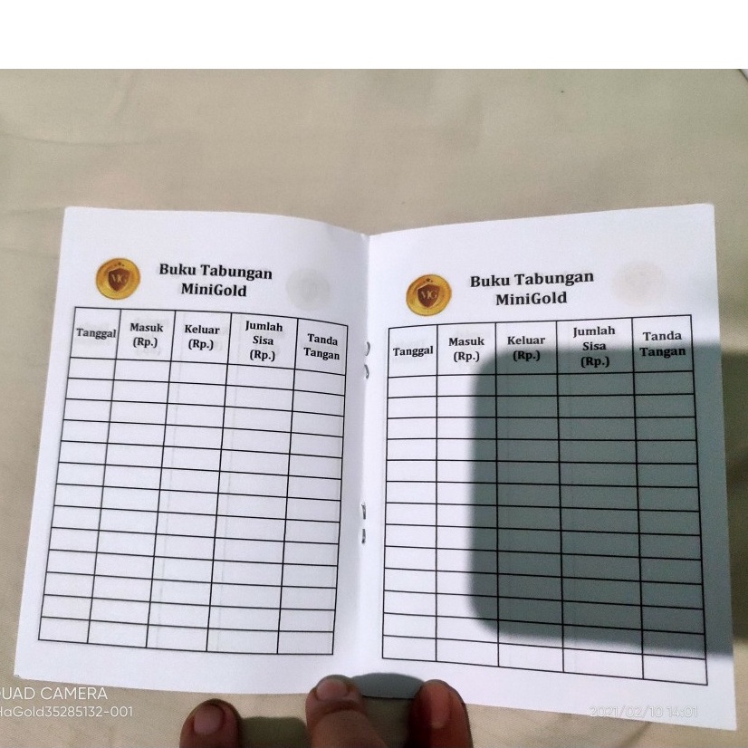 

Buku Tabungan Emas