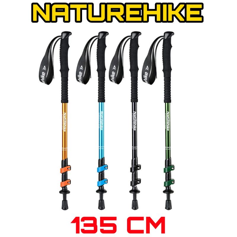 Trekking pole Naturehike 135 cm NH17D001-Z - Tongkat Pendaki - Tongkat Gunung - Tracking Pole