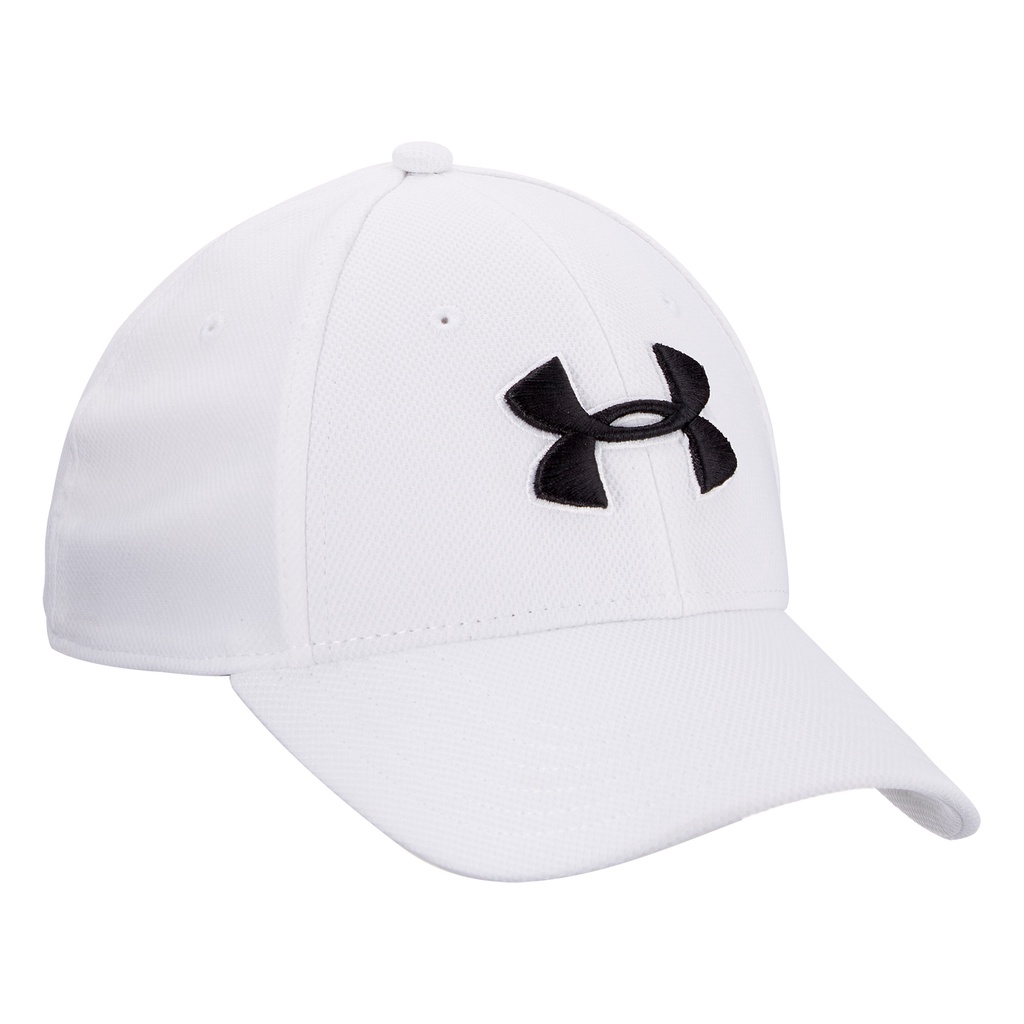 Under Armour UA Blitzing 3.0 White Putih 1305036-100 Topi Original 100%