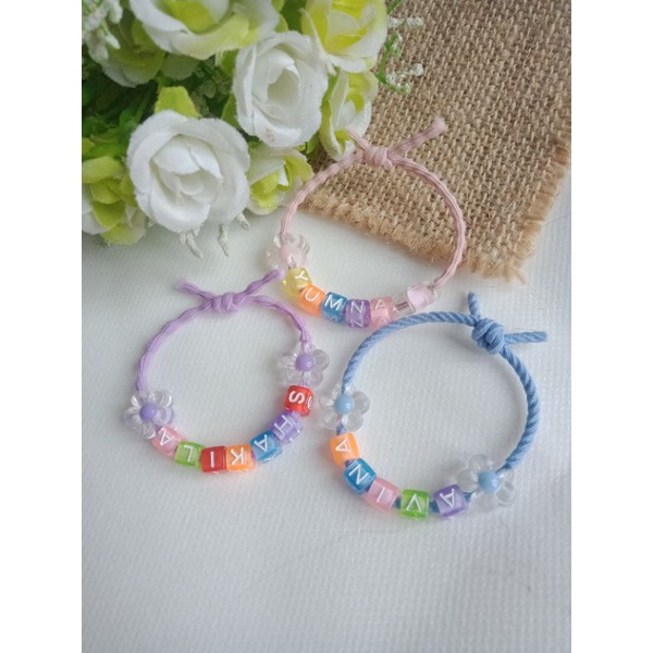 Gelang/ikat rambut costum