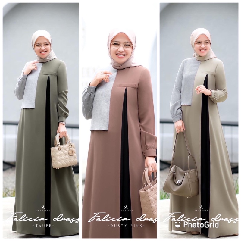 Felicia Dress (Dress Saja) by shArarea