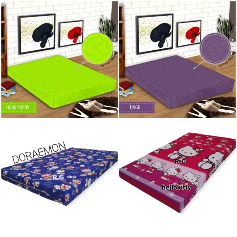 sarung kasur busa resleting /cover kasur/sarung kasur180x200x15 /160x200x15