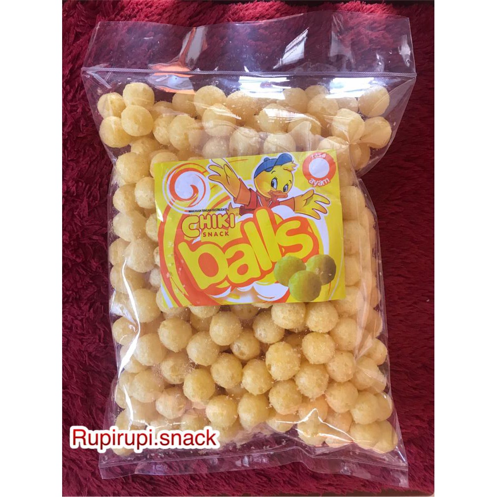 

CHIKI BALLS 200gr RASA AYAM ORIGINAL 1000%